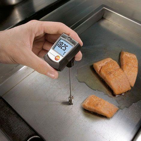 Testo-905-T2 เครื่องวัดอุณหภูมิดิจิตอลแบบสัมผัสพื้นผิว image