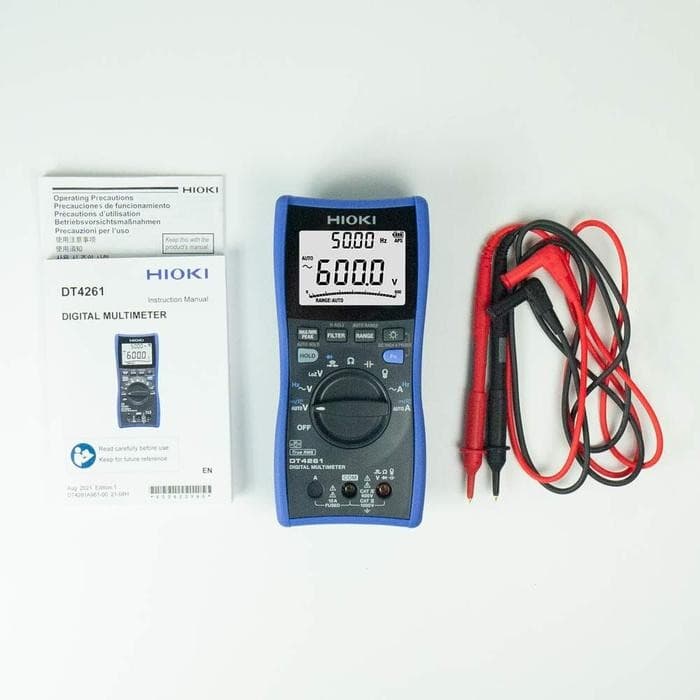 Hioki DT4261-KIT ดิจิตอลมัลติมิเตอร์ รองรับการเชื่อมต่อไร้สาย With Z3210 image