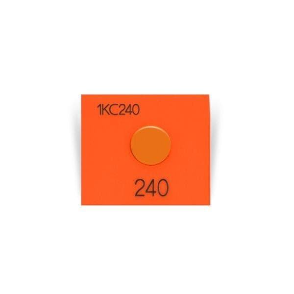 Asey 1KC240-P20 แถบวัดอุณหภูมิ 1points (240°C) | 20pcs/ 1pack image