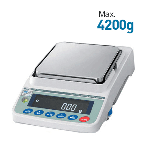 AND GX-4002A เครื่องชั่งน้ำหนักดิจิตอล | Max.4200g image