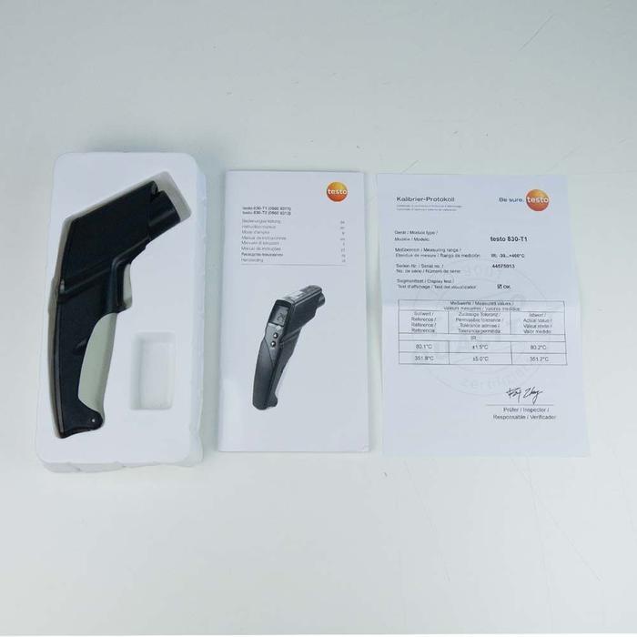 Testo 830-T1 เครื่องวัดอุณหภูมิอินฟราเรดแบบพกพา│-30 to 400 °C image