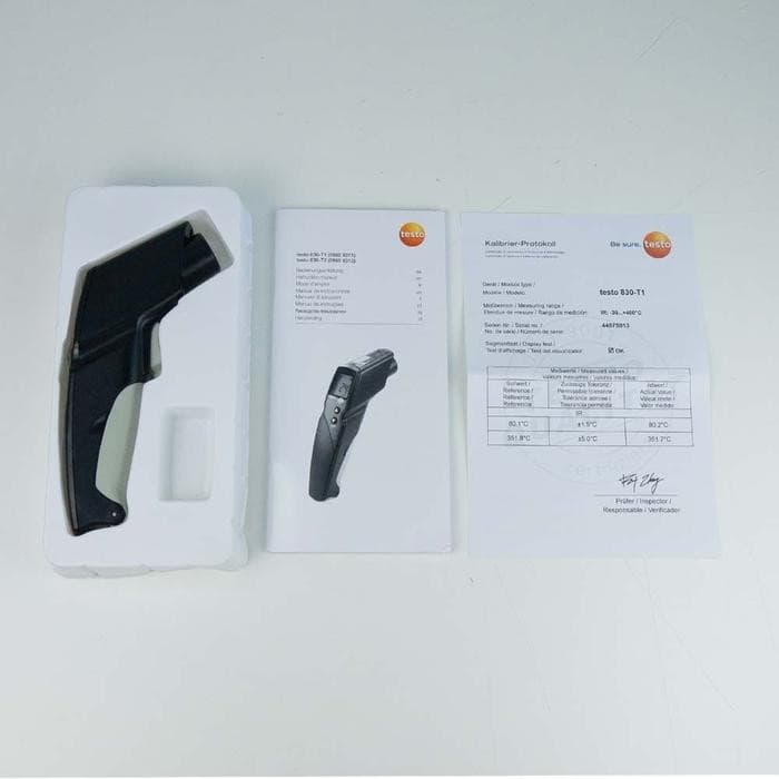 Testo 830-T1 เครื่องวัดอุณหภูมิอินฟราเรดแบบพกพา│-30 to 400 °C image