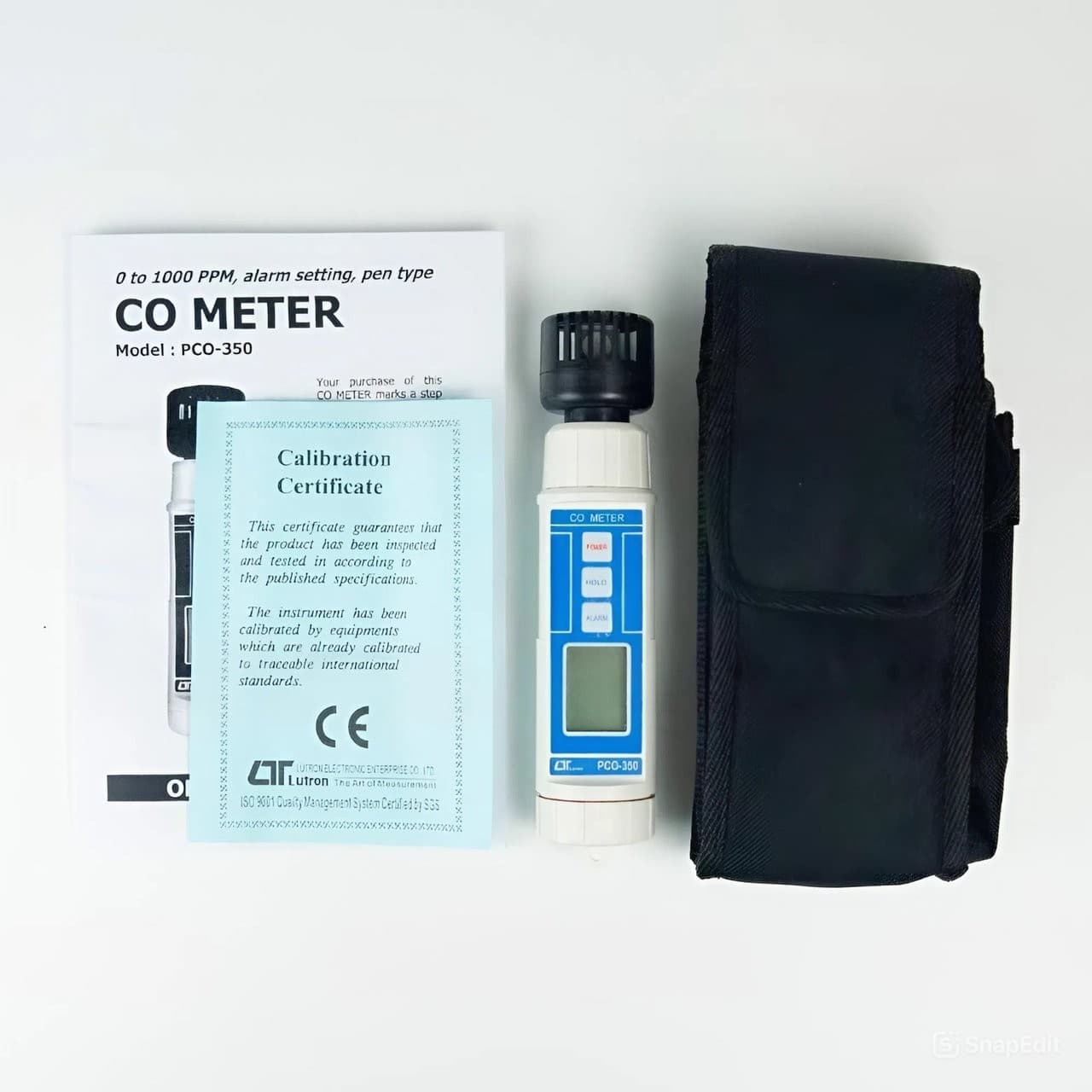 Lutron PCO-350 เครื่องวัดคาร์บอนมอนอกไซด์ CO Meter image
