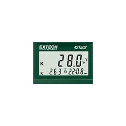 EXTECH EX-421502 เครื่องวัดอุณหภูมิแบบแยกโพรบ Type J/K, Dual Input Thermometer with Alarm image