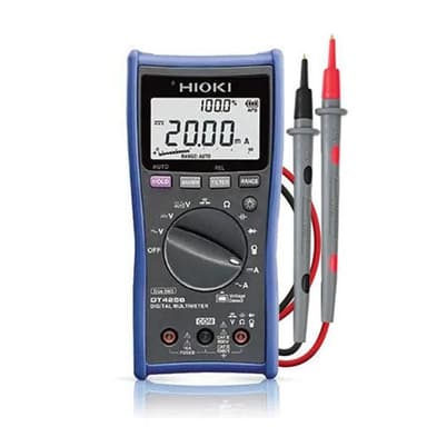 Hioki-DT4256 ดิจิตอลมัลติมิเตอร์ True RMS (Multi-Functional Model, With 10 A Direct Input)