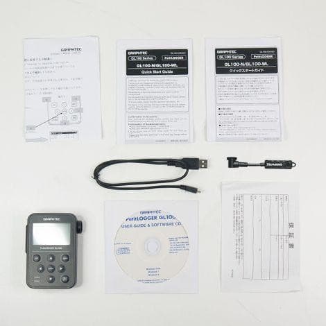 Graphtec GL100-N-TH เครื่องบันทึกอุณหภูมิและความชื้น image