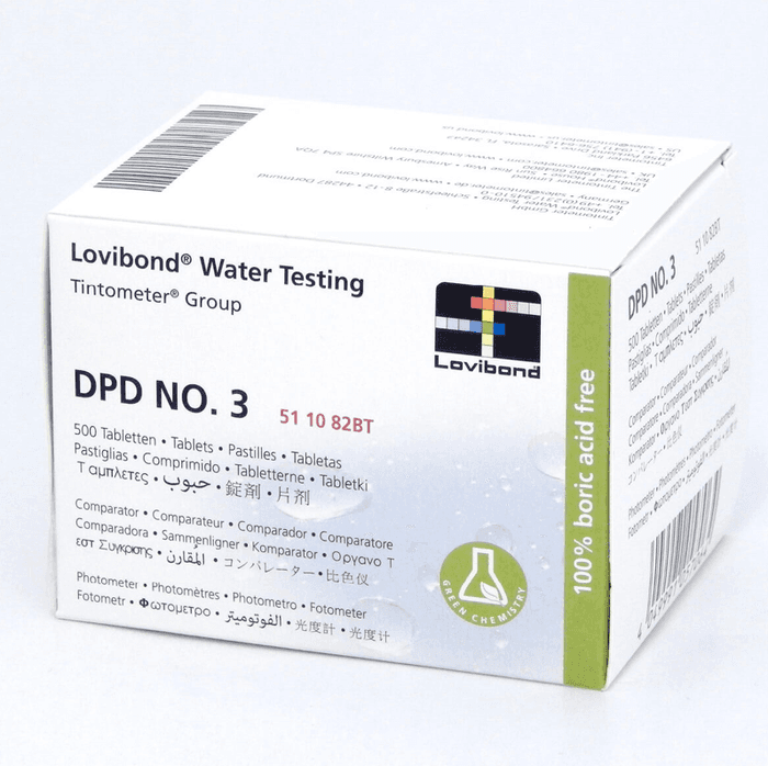 Lovibond RE-511082BT DPD No.3 เม็ดยาวัดคลอรีน image