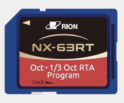 RION NX-63RT Octave 1/3 cotave rial-time analysis program-photo0