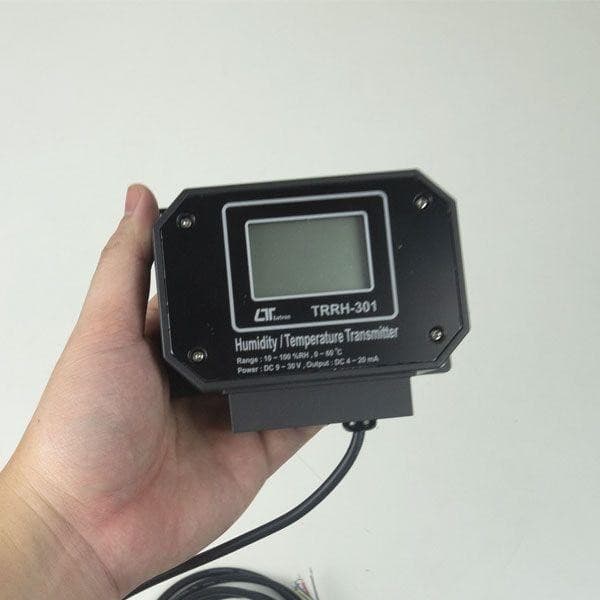 Lutron TRRH-301 ทรานสมิตเตอร์วัดอุณหภูมิและความชื้นในอากาศแบบติดตั้ง image