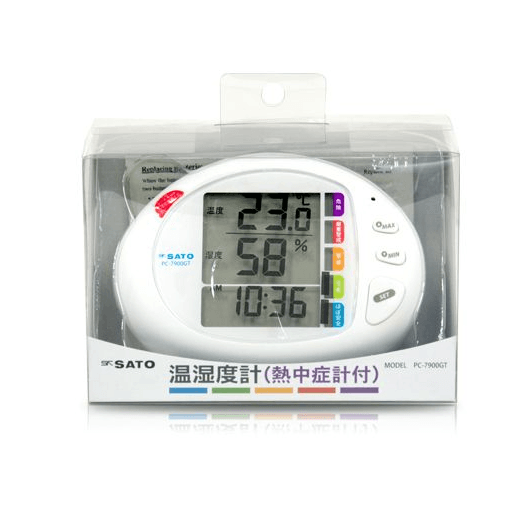 SK Sato PC-7900GT เครื่องวัดอุณหภูมิและความชื้นสัมพัทธ์ พร้อมแถบแสดงค่า WBGT image