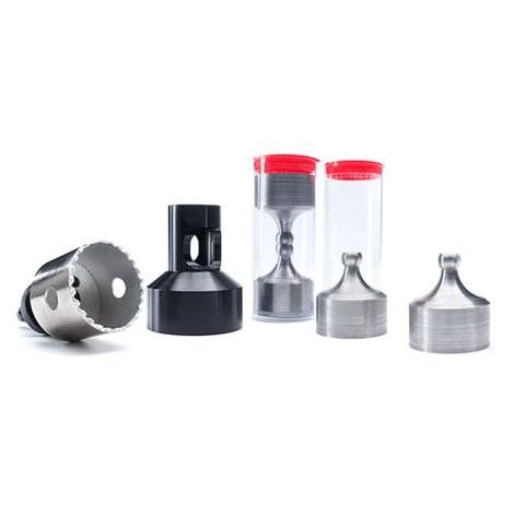 DeFelsko PT-AT50CKIT Dollies C1583 ทดสอบแรงยึดเกาะพื้นผิว ขนาด 50 mm สำหรับ PT-ATA50C, PT-ATM50C image