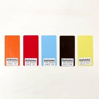 DeFelsko STD-SHIMS Non-Certified Plastic Shims Set