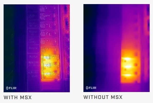 FLIR ONE™ EDGE PRO เทคโนโลยี FLIR MSX®