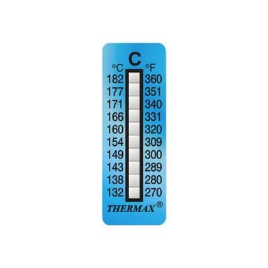 THERMAX 10C แถบวัดอุณหภูมิแบบ 10 ระดับ (10 Label | Pack)