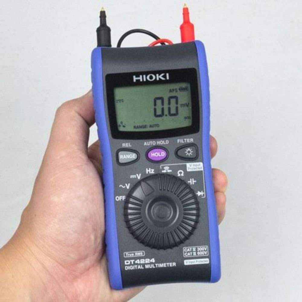 Hioki-DT4224 ดิจิตอลมัลติมิเตอร์ (True RMS) | With C/R Measurement, For General Use image