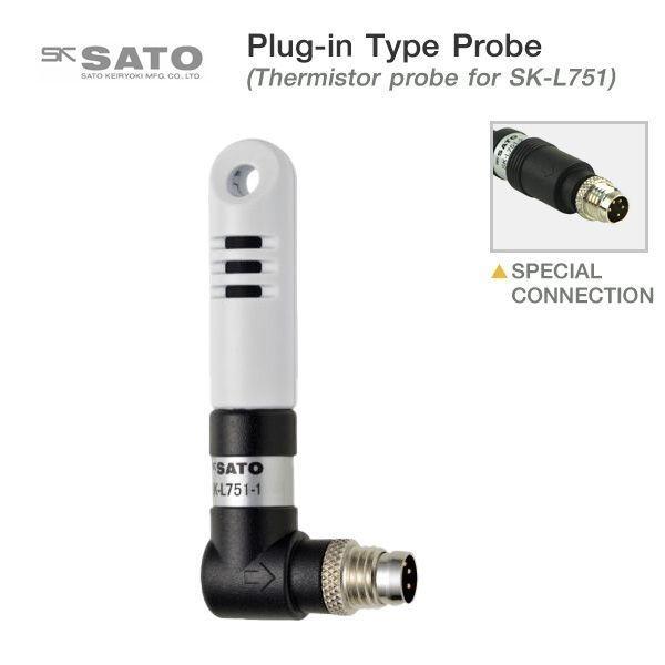 SK Sato SK-L751-1 โพรบวัดอุณหภูมิ (Plug-In Type Probe) | For SK-L751 image