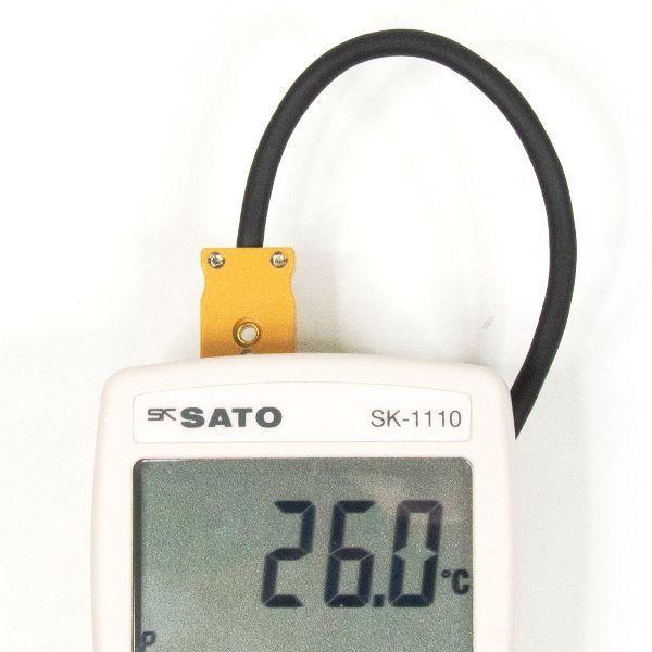 SK Sato MC-K7103 โพรบวัดอุณหภูมิยางมะตอย (Stainless Steel Asphalt Temperature Probe) Max.300℃ (Type K) image