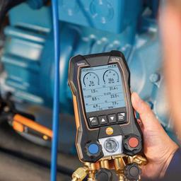 Testo-557s Smart Vacuum Kit เกจวัดน้ำยาแอร์ Smart digital สำหรับงาน HVAC | Bluetooth image