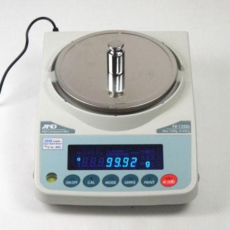 AND FX-120i เครื่องชั่งน้ำหนักดิจิตอล | Max. 122g image