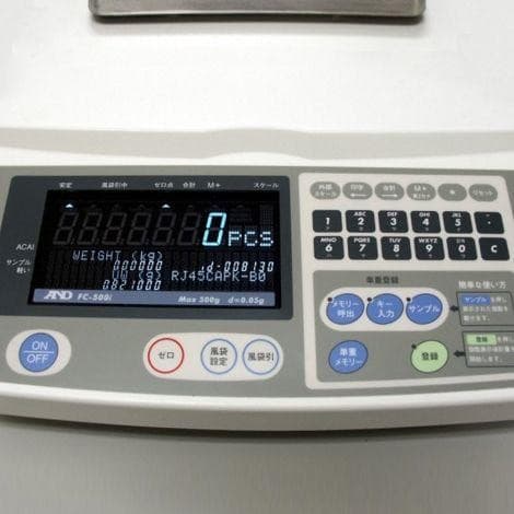 AND FC-500i เครื่องชั่งน้ำหนักดิจิตอล | Max.500g image