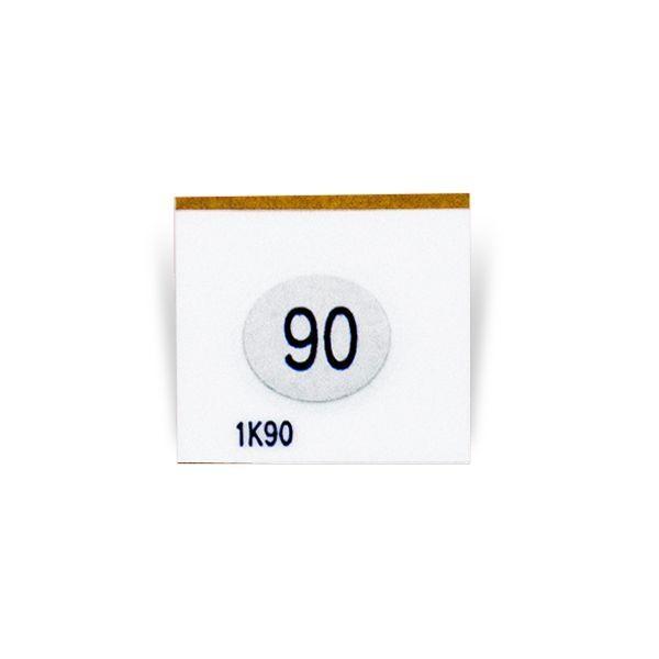 Asey 1K90-P20 แถบวัดอุณหภูมิ 1points (90°C) | 20pcs/ 1pack image