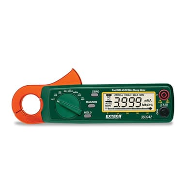 EXTECH EX-380942 แคลมป์มิเตอร์ขนาดเล็ก 30A True RMS AC/DC Mini Clamp Meter