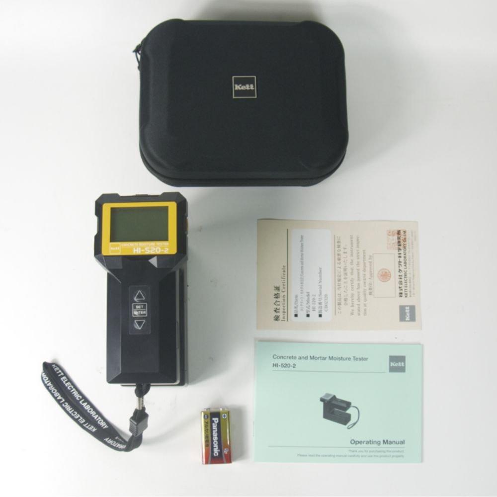Kett HI-520-2 เครื่องวัดความชื้นคอนกรีตและปูน-photo8
