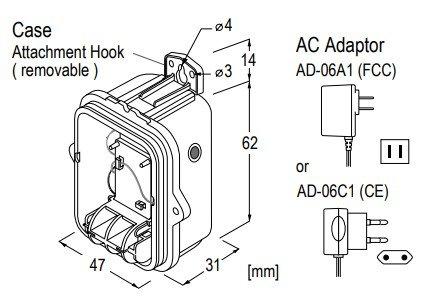 TND RTR-500A2 External Power Adaptor Kit for TR42A / 43A-photo1