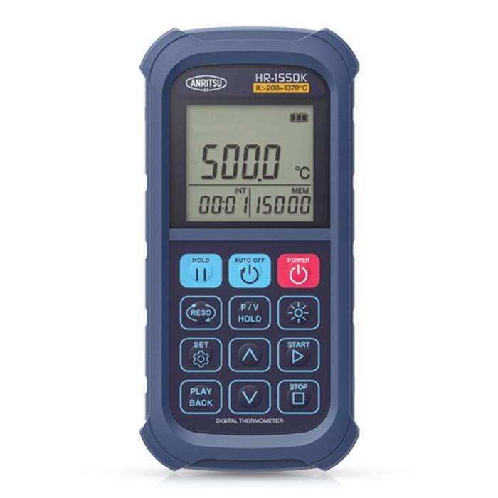 Anritsu HR-1550K เครื่องวัดอุณหภูมิดิจิตอลขนาดพกพา 1Ch. | Type K image