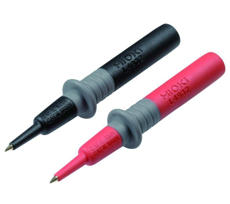 Hioki-L4932 Test pin set (สีดำและแดง)-photo0