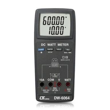 Lutron DW-6064 วัตต์มิเตอร์ DC (600W)