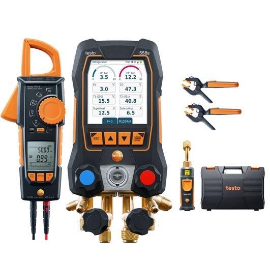 testo 558s Smart Vacuum Kit -Smart digital manifold-photo0