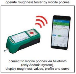 เครื่องทดสอบความเรียบ Roughness Tester INSIZE ISR-C300   เชื่อมต่อกับ Tablet ไม่ได้