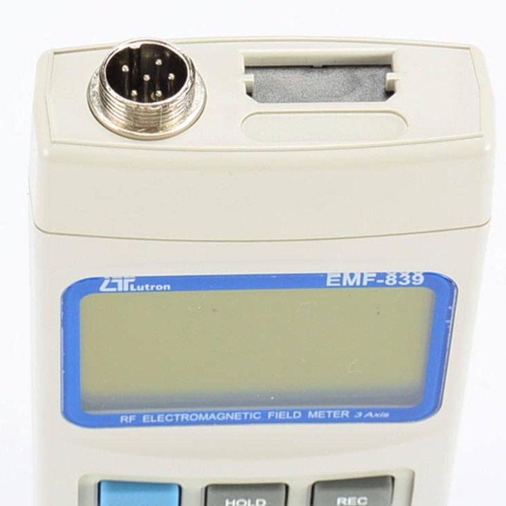 Lutron EMF-839 เครื่องวัดสนามแม่เหล็กไฟฟ้า RF แบบ 3 แกน ความถี่ 100 kHz ถึง 3 GHz พร้อม Data Logger-photo1