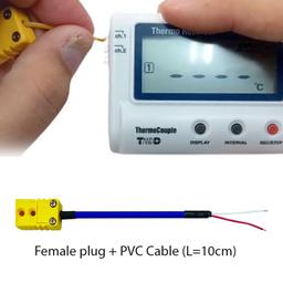 Rixen FP-PVC10 สายหางปลาต่อโพรบ Thermocouple Type K-small-photo1
