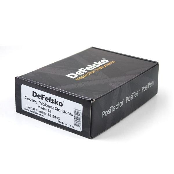 Defelsko PT-STD-S3 Certiffied Coating Thickness Standards for PosiTest | PosiPen-photo4