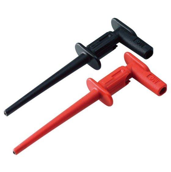 HIOKI 9790-02 GRABBER CLIP Red/black set-photo0