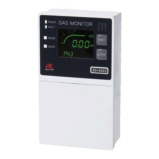 RIKEN KEIKI RM-6002 เครื่องตรวจวัดก๊าซ Combustible gases Toxic gases Oxygen (4-20mA)-photo0