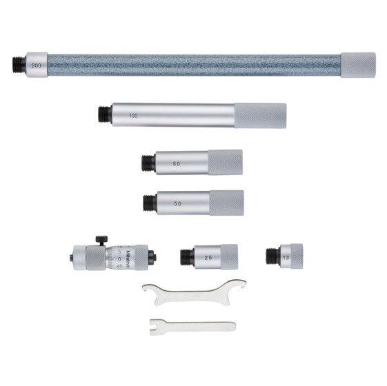 Mitutoyo M-137-208 Tubular Inside Micrometer ไมโครมิเตอร์สำหรับวัดขนาดด้านใน 50 - 500 mm-photo0