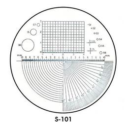 LEAF S-101 Glass Scale for exchange สเกลเลนส์สำหรับรุ่น 5054/5056/5057/MEA-10/5050/5060-small-photo0