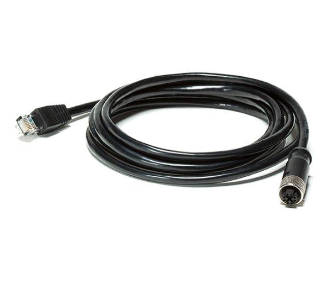 T128390ACC-Ethernet cable M12 to RJ45, 2m for Ax8-photo0