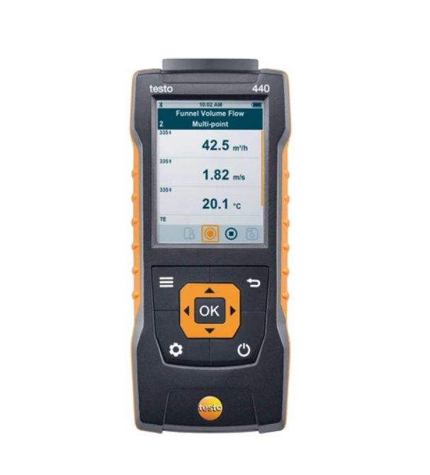 Testo 440 Lux Kit (0563 4402) | เครื่องวัดแสง ความสว่างแบบดิจิทัล พร้อมหัววัด Lux Sensor (No.0635 0551) สำหรับงานวิเคราะห์แสง-photo0
