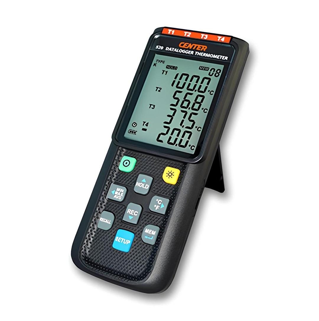CENTER-520 Datalogger Thermometer เครื่องบันทึกอุณหภูมิ 4 Ch (Type K, J, E, T)-photo2