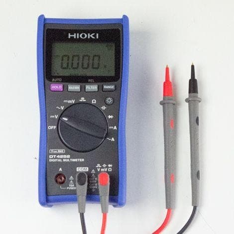 Hioki DT4252 ดิจิตอลมัลติมิเตอร์ True RMS (10A Direct Input) image