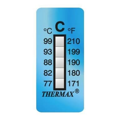 THERMAX 5C แถบวัดอุณหภูมิแบบ 5 ระดับ (10 Label | Pack)