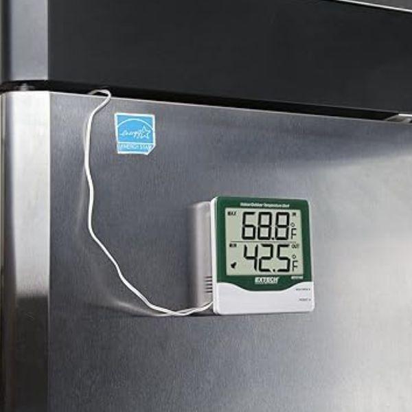 Extech EX-401014A เครื่องวัดอุณหภูมิแบบ Indoor และ Outdoor -10 ถึง 60°C image