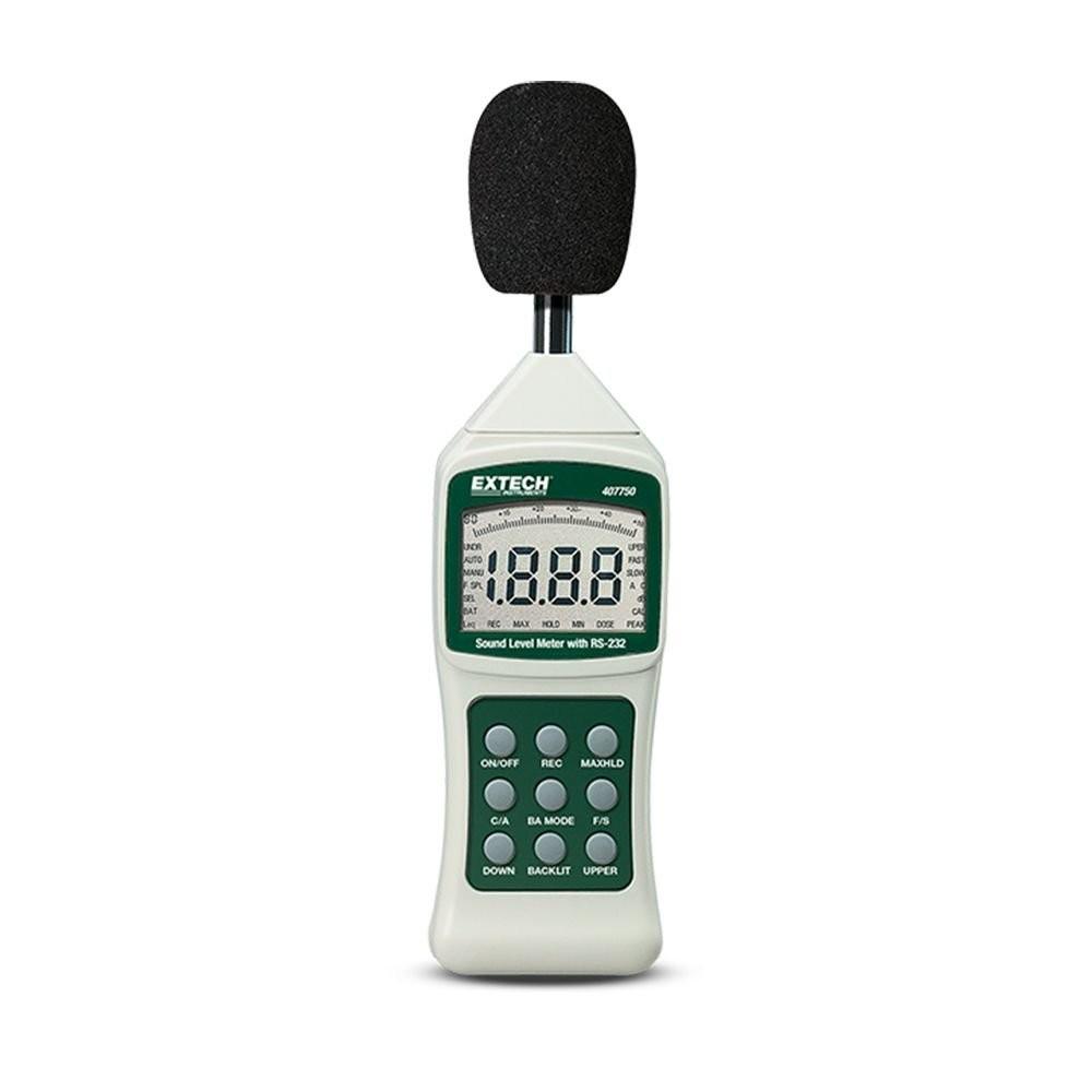 Extech 407750 เครื่องวัดระดับเสียง Class 2 Sound Level Meter with PC Interface image