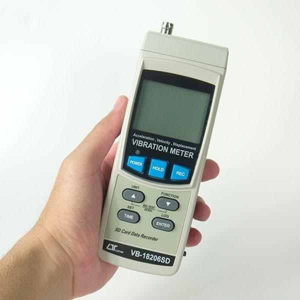 Lutron VB-18206SD เครื่องวัดความสั่นสะเทือน | SD Card image