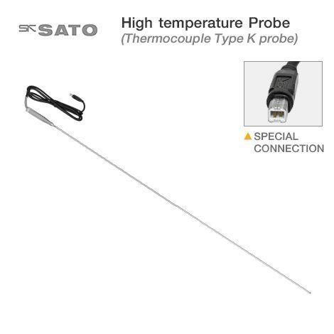 SK Sato SK-S107K โพรบวัดอุณหภูมิ High Temperature Probe (Type K) | 0 To 1000°C image