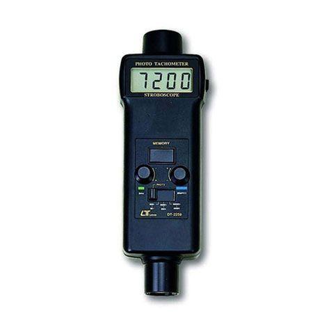 Lutron DT-2259 เครื่องวัดความเร็วรอบ 2 in 1 | Max.99,999 RPM image